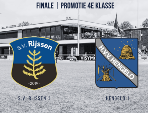 Promotiewedstrijd s.v. Rijssen naar de 4e klasse
